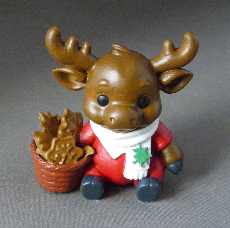 (image for) 3D Prints - Rendier met Kerstkoekjes 1 - Geschilderd